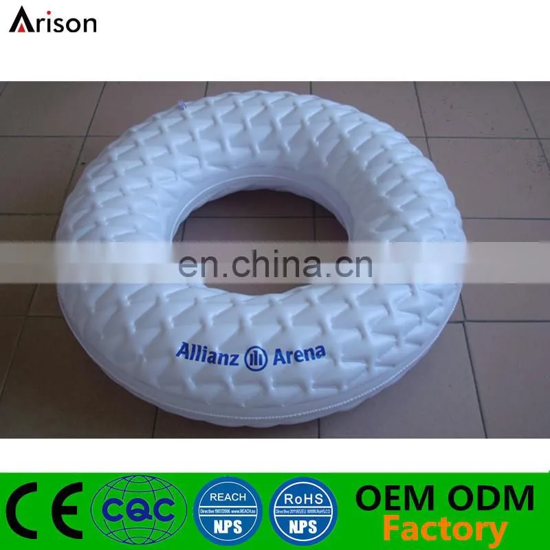 Customized new hot style double layer inflatable swim ring inflatable life ring made in China