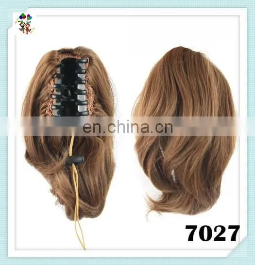 Womens Synthetic Sexy Short Wave Drawstring Hair Ponytails HPC-0178
