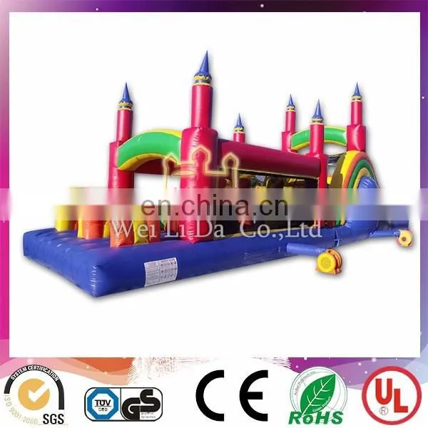 Lot of fun inflatable obstacle games for children