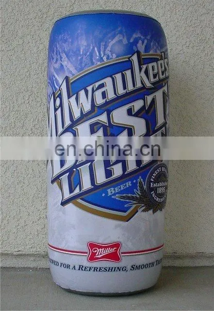 Advertising inflatable beer bottle/jar for sale