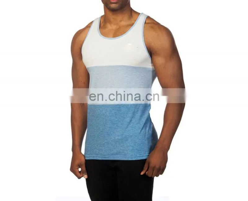 Yihao men clothing apparel sleeveless fitness sportwear gym vest custom stringers shark men tank top stringers