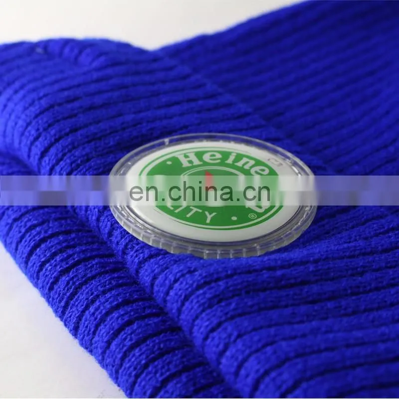 Best seller led lighted glow hat flashing woven winter hat warm flashing Hat