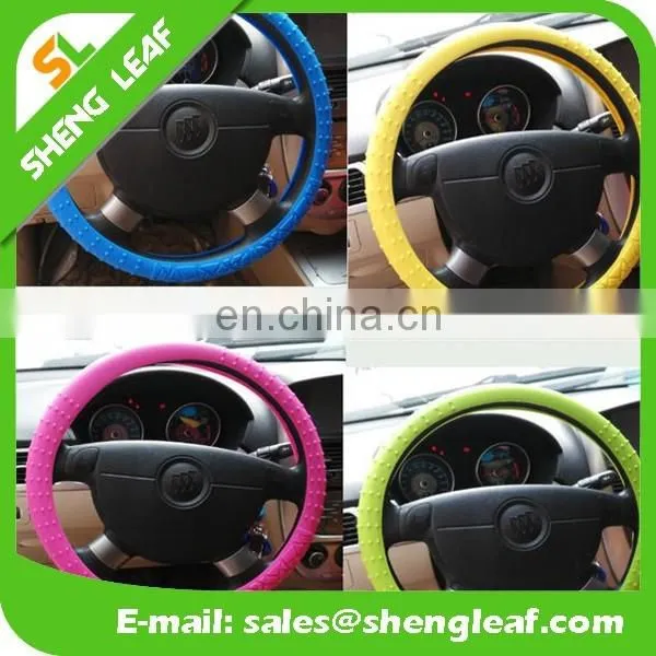 Accessories decoration custom silicone car steering wheel cover