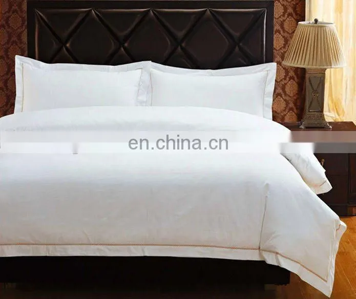 White Hotel Sheets Bed