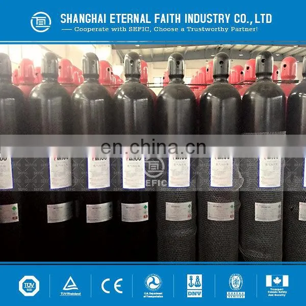 Newly Designed 40L 50kg Nitrogen Gas Cylinder Price Supplied from SEFIC