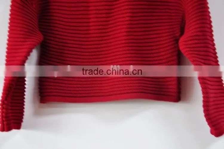Latest Sweater Designs for Girls Coarse Needle Close-fitting Top Girl Sweaters