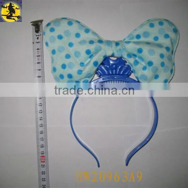 Custom Embroidered Flashing LED Headband with Animal ear
