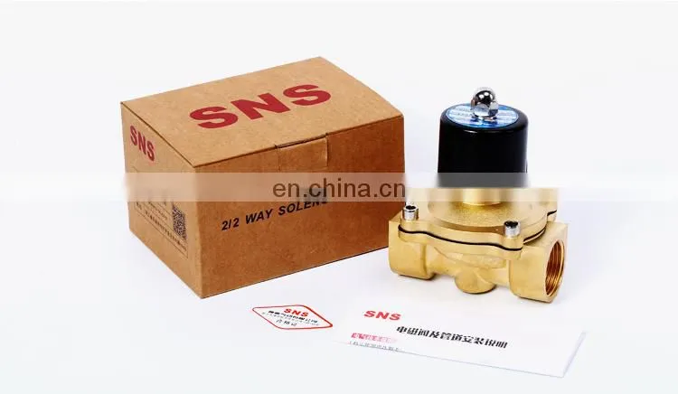 SNS right angle solenoid control floating electric pneumatic hydraulic pulse 12v solenoid valve