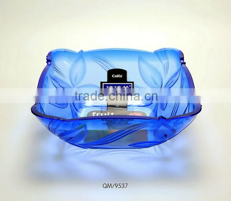 Crystal Fruit Bowl & Fruit Tray