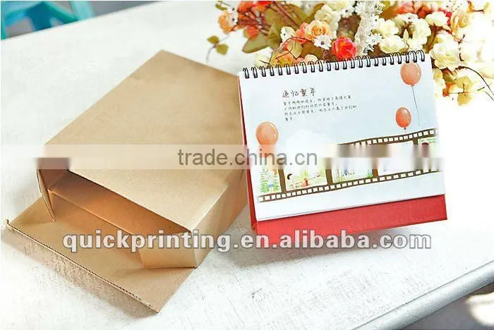 Acrylic desk calendar
