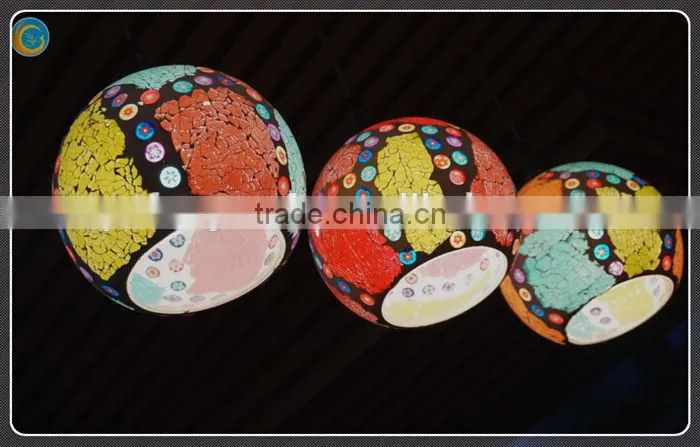 china hanging mosaic lamp