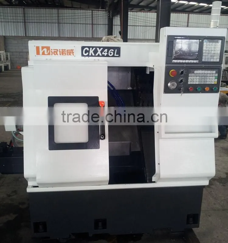 CKX46L linear guideway 450mm dia. lathe high quality cnc slant bed lathe machine from China factory low cost