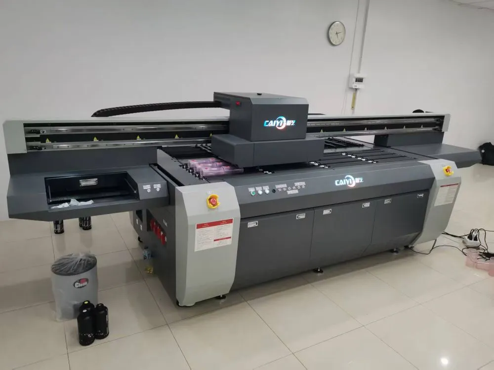 Cylinder UV Printer Installed in Thailand