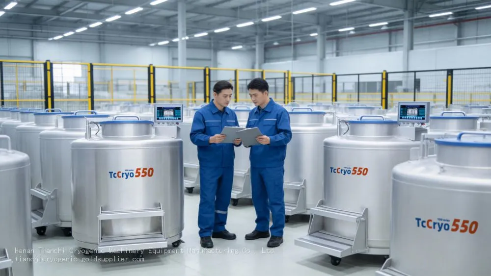 TcCryo Liquid Nitrogen Storage Tank Manufacturer