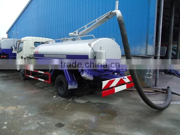 DFAC duolika vacuum sewage suction truck