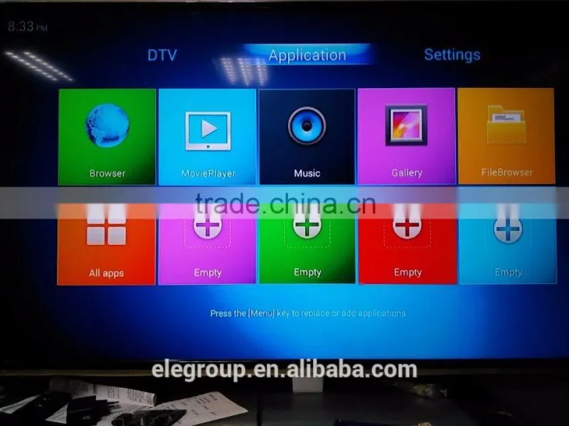 Android TV Box V8 Plus Quad Core Amlogic S812 2/8GB Android 4.4 kodi