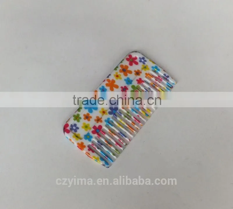 New ! small flower pattened horse mane comb/horse cleaning