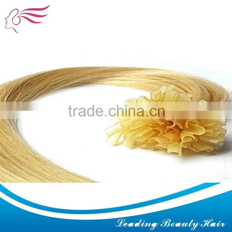 Pre-bonded hair made in china with good price and high quality
