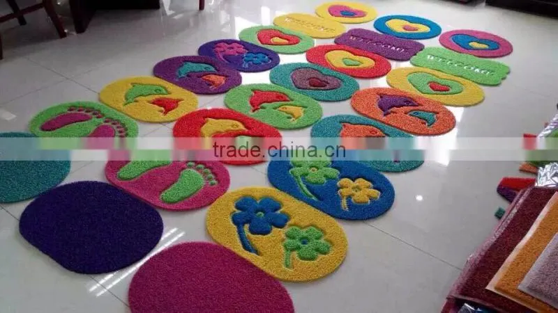 Anti-slip Waterproof Anti-dust Durable Red Pvc Coil Door Mat