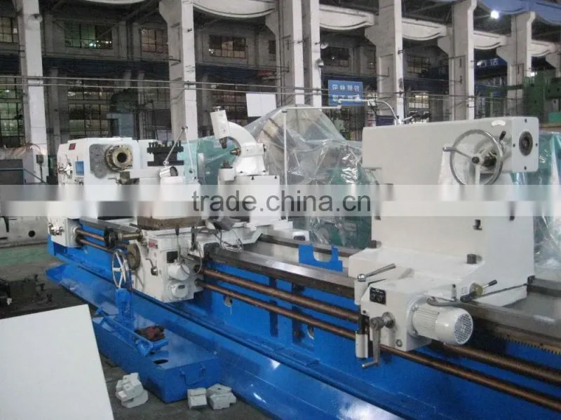 CK6663x6000 large spindle cnc oil pipe threading lathe machine with CE