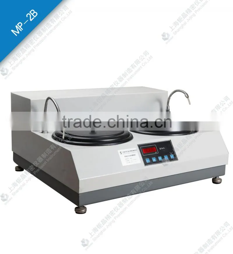 double discs specimen desktop metallographic polishing and grinding machine