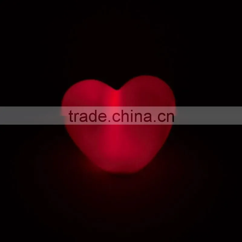 Plastic Red Heart Shaped Led Lights Led Christmas Heart Shaped Lights