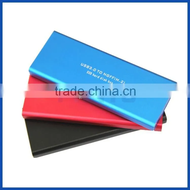 External USB3.0 to 2230/2242mm M.2 NGFF SSD Enclosure Storage Case