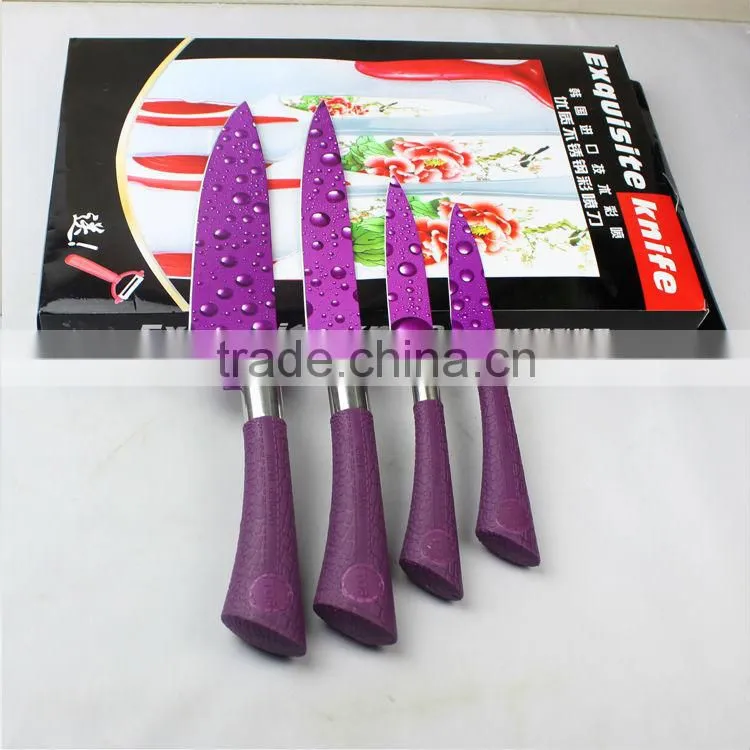 Non-stick printing knife set