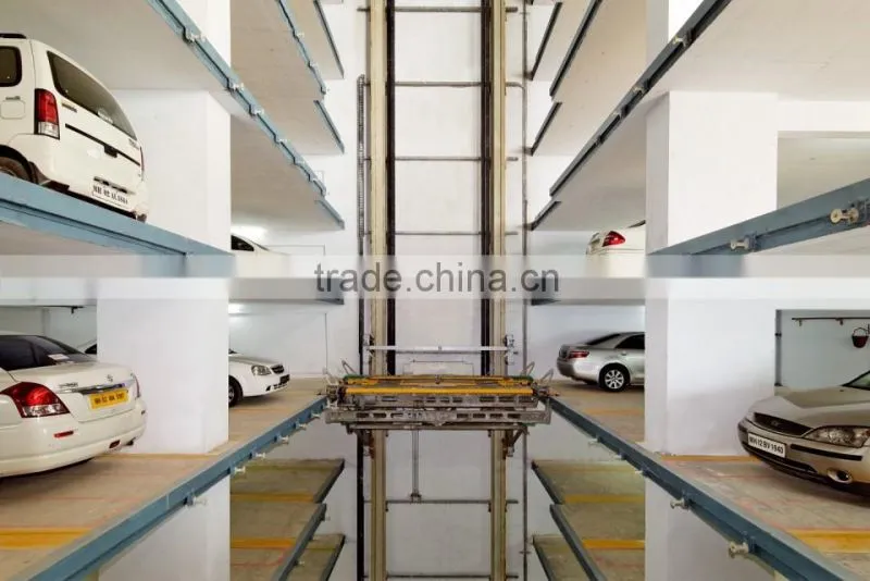 Concrete structure multi level parking system, full auto control car parking system