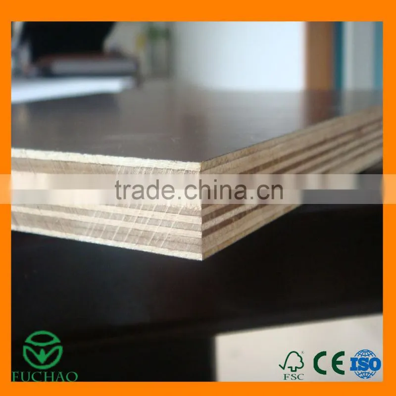 high quality plywood laminated with melamine faced, melamine lamianted plywood