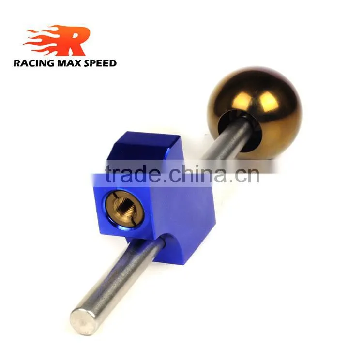 2015 wholesale blue stainless steel gear shift lever,shift knob extender,car gear lever