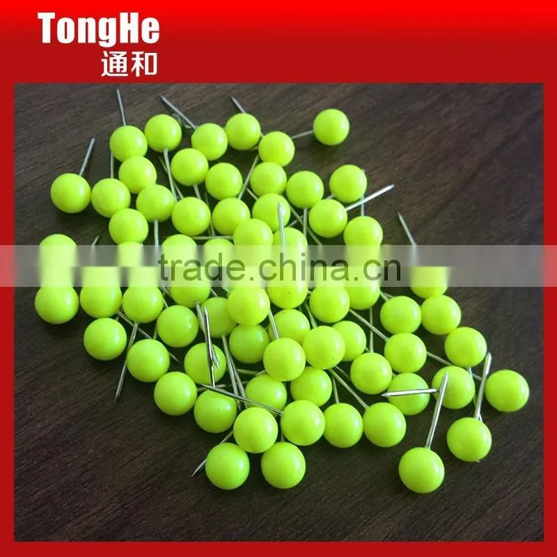 Colorful 6mm Round Ball Head Map Pin