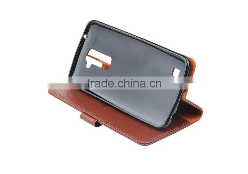 MMT PU Leather Case For K8 Litchi Grain Photo Frame Cover Wallet Style Stand Flip Card Slot MT-5666