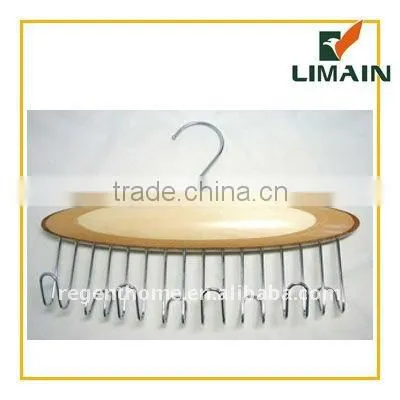 natural wooden belt hanger
