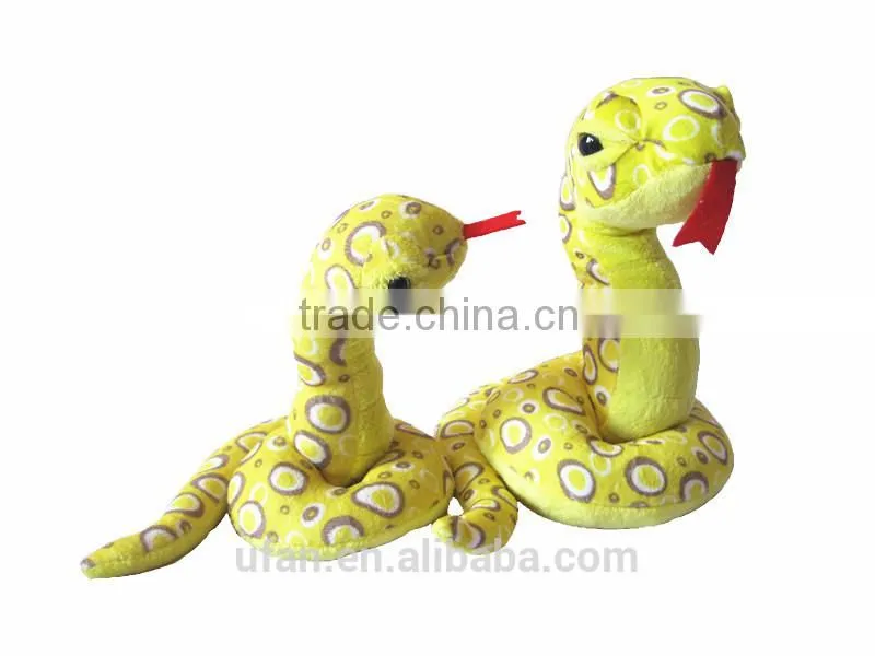 factory price stuffed animal snakes plush toy