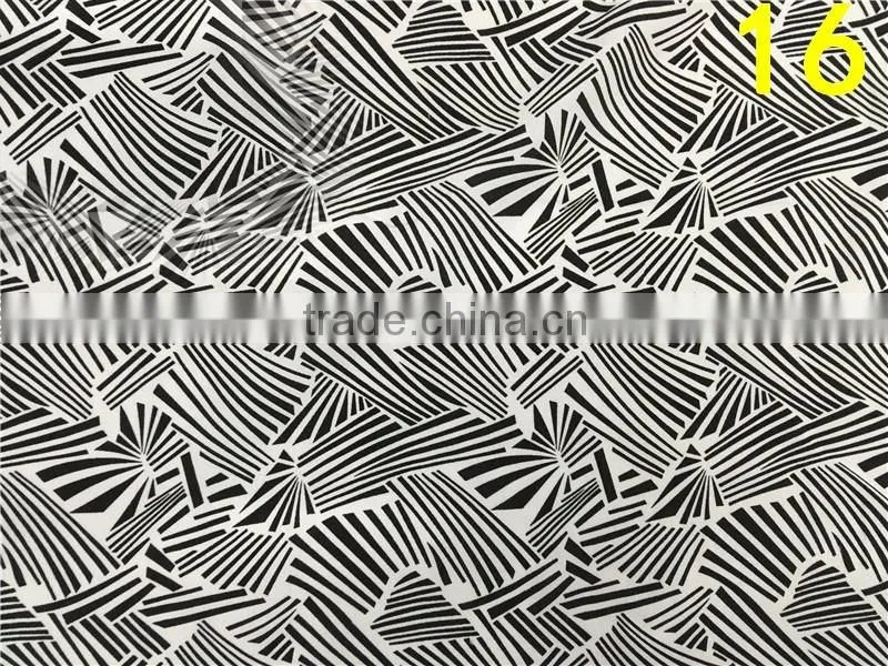 100% printed viscose stock wholesale shirting fabric