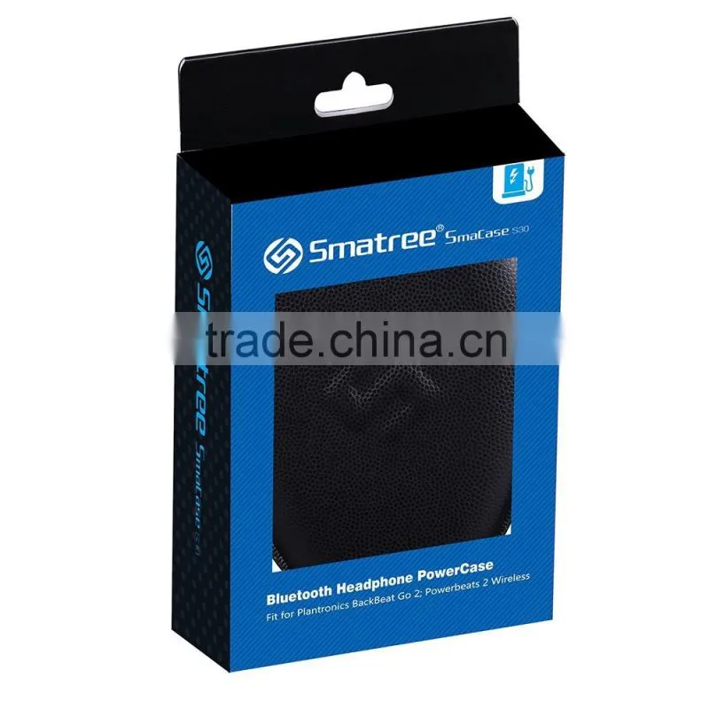 Smatree Headphone Power-Case S30 PU carrying Casde with Power Bank for Beats, Plantronics, Sport Bluetooth Headphones