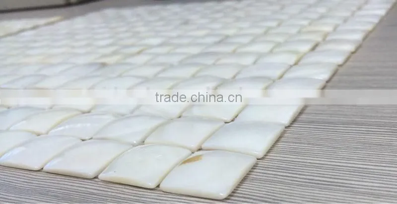 12"x12" white mother pearl shell Mosaic of China Shanghai