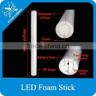 2014 hot sale christmas gift led cheering sticks for promotion