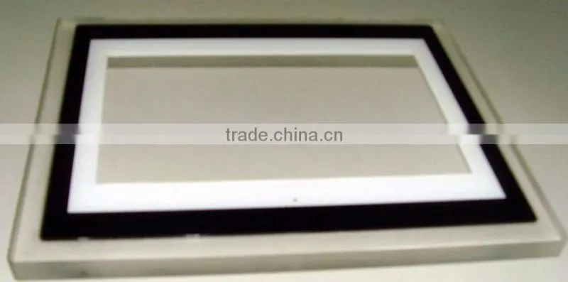Hot clear acrylic wall photo frame with screw photo frame digital