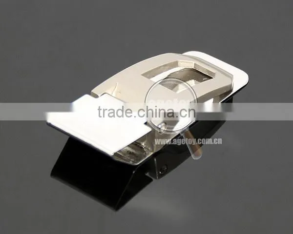 Engrave Hollow Zinc Alloy Pocket Slim Cash Clip Personalized Folding Stainless Steel Metal Money Clip Gift