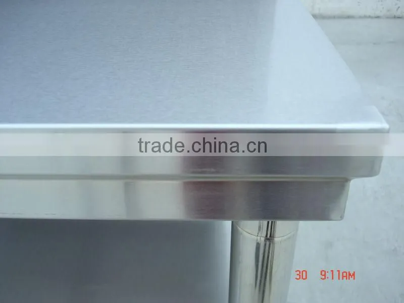 Double Layers Stainless Steel Work Table/Kitchen Work Table For Sale BN-W11