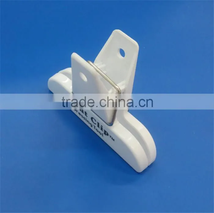 printed logo plastic colorful clothing clips