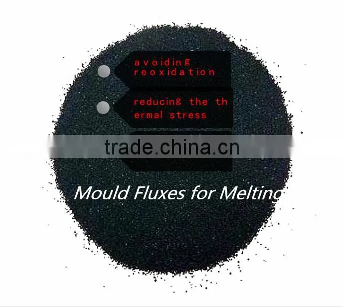 Thermal Insulation Continuous Casting Crystallizer Covering Slag for Melting