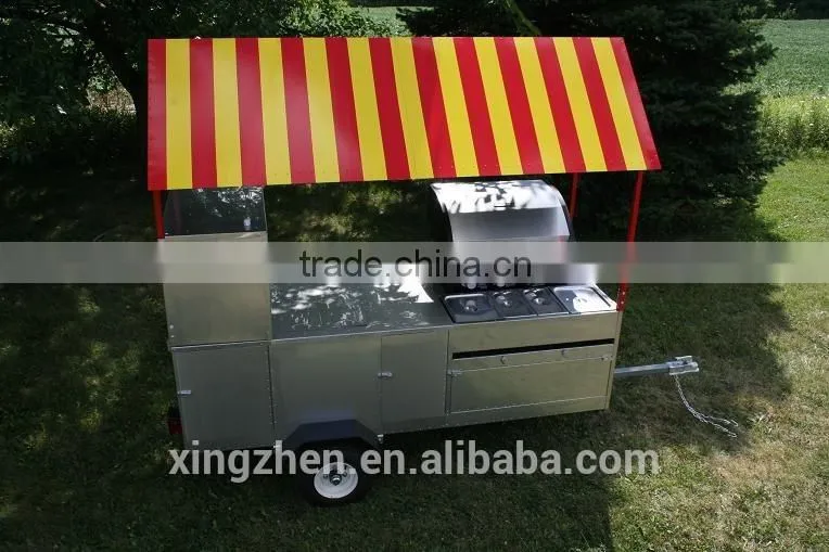trailer for hot dog CE approved trailer for hot dog