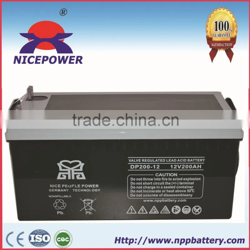 batteries 200 amp solar battery 100% capacity AGM battery