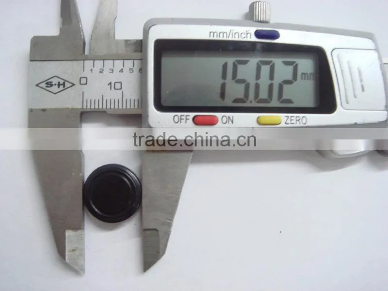 15mm black plating snap portable panic button