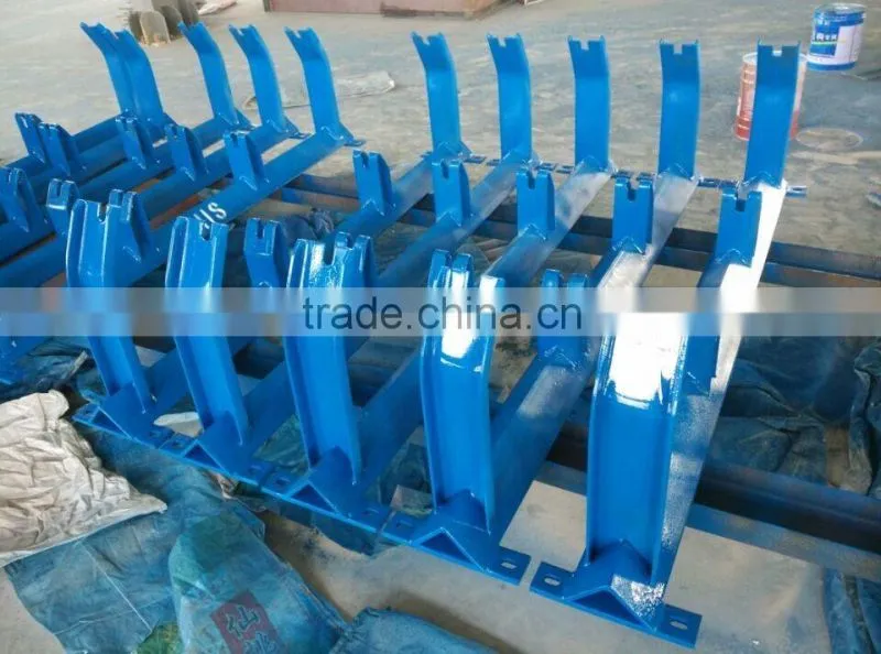 Conveyor Carrier Roller Frame, Troughing Roller Bracket