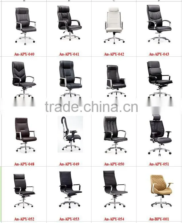 New style hot-sale high back swivel tilt leather office chair