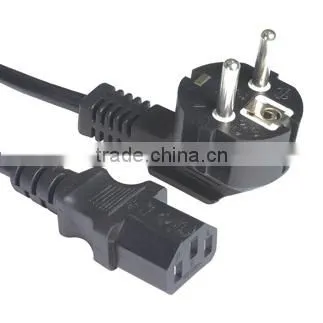 Europe computer power cable